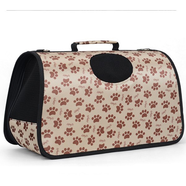 túi đeo đựng chó mèo thú cưng đi xe size s( 37x24x23 cm ) màu ngẫu nhiên