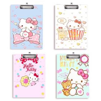 Kẹp tài liệu bìa cứng kitty KTLG42 dễ thương cute size A4 hoạt hình