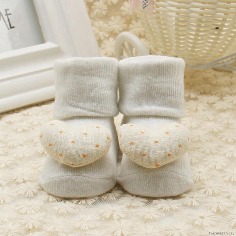 Đôi vớ trang trí hình ngôi sao trái tim dễ thương cho bé