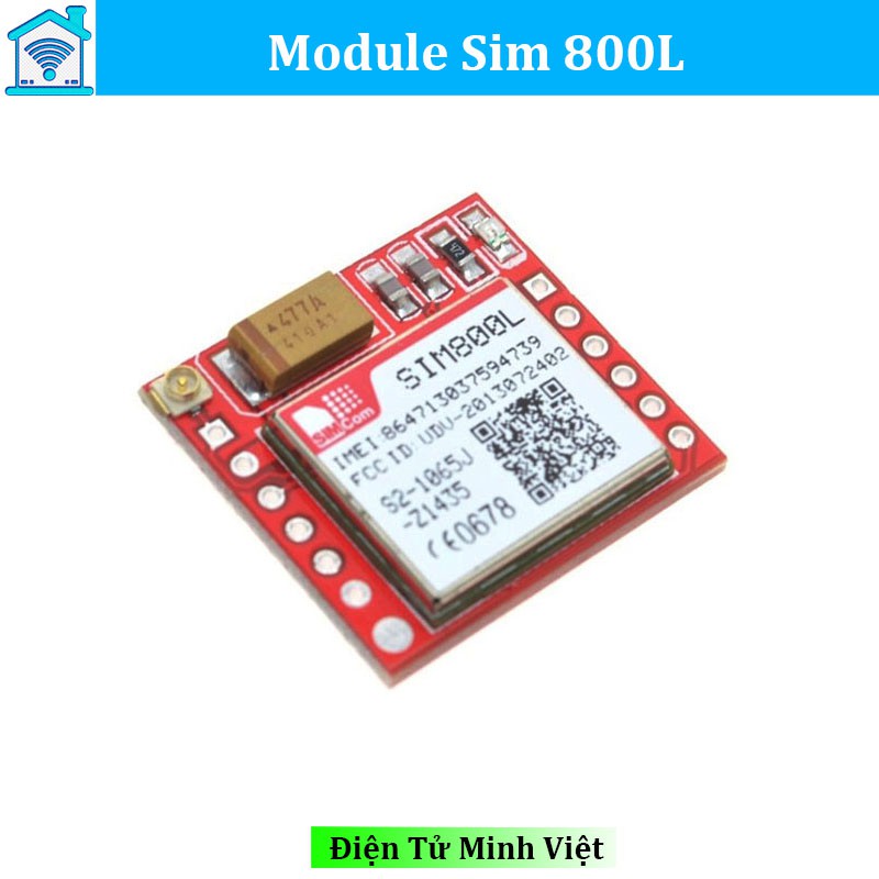 Mạch phát triển GSM GPRS SIM 800L MICROSIM SIM800L