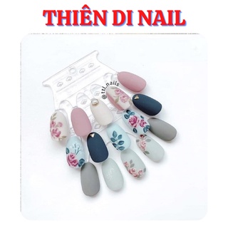 Móng vương miện tập vẽ, móng mẫu tập sơn Thiên Di Nail