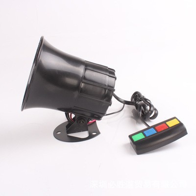 Còi hú police 4 chế độ 12v chuyên dùng gắn cho xe máy hoặc gắn kèm thiết bị báo động báo trộm