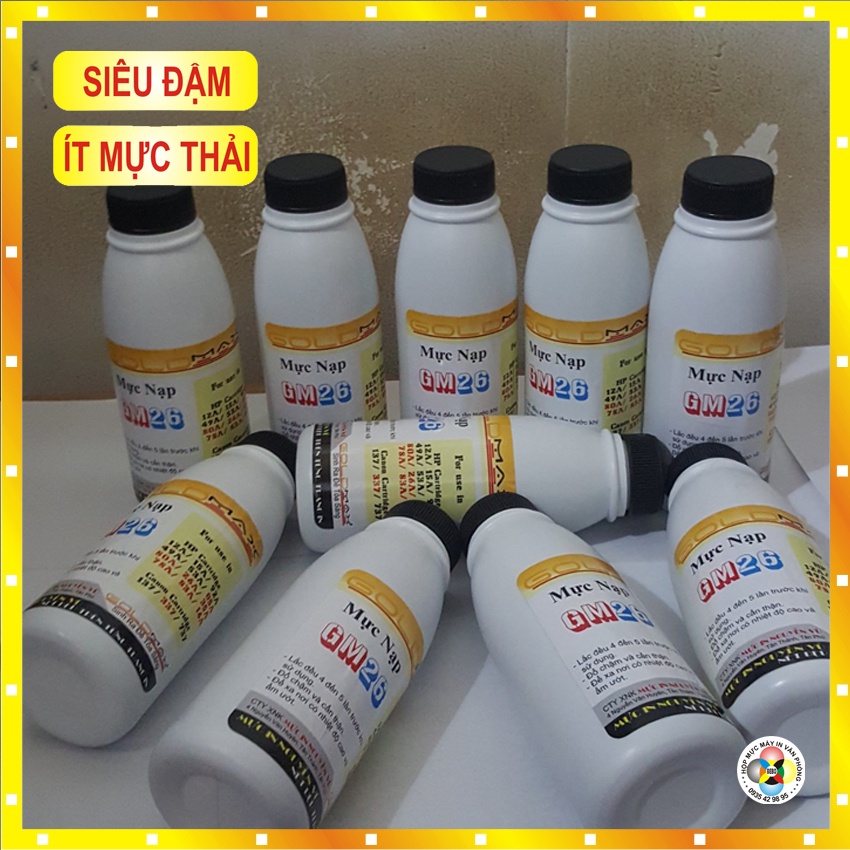 Chai mực bơm Hộp mực máy in Canon LBP 3300, 3310, 3370, 3360