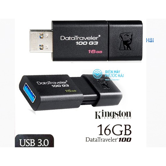 USB 16G 3.0 Kingston DT100G3 - Combo 10 10 USB | BigBuy360 - bigbuy360.vn