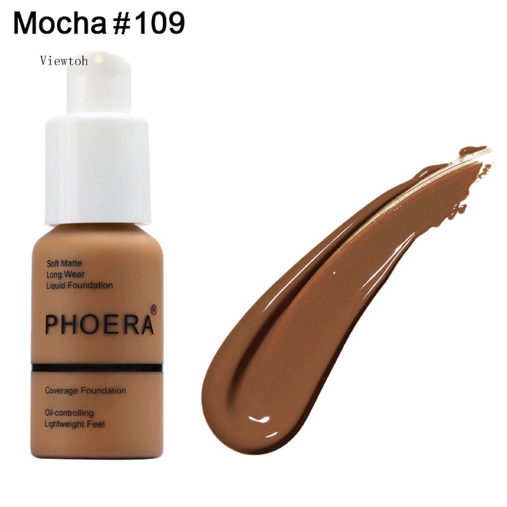 [Hàng mới về] Kem nền PHOERA kiềm dầu che khuyết điểm lâu trôi | BigBuy360 - bigbuy360.vn