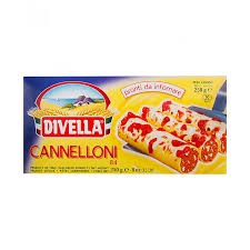 [DATE MỚI NHẤT] Mì Ống Cuộn Divella Cannelloni 250gr