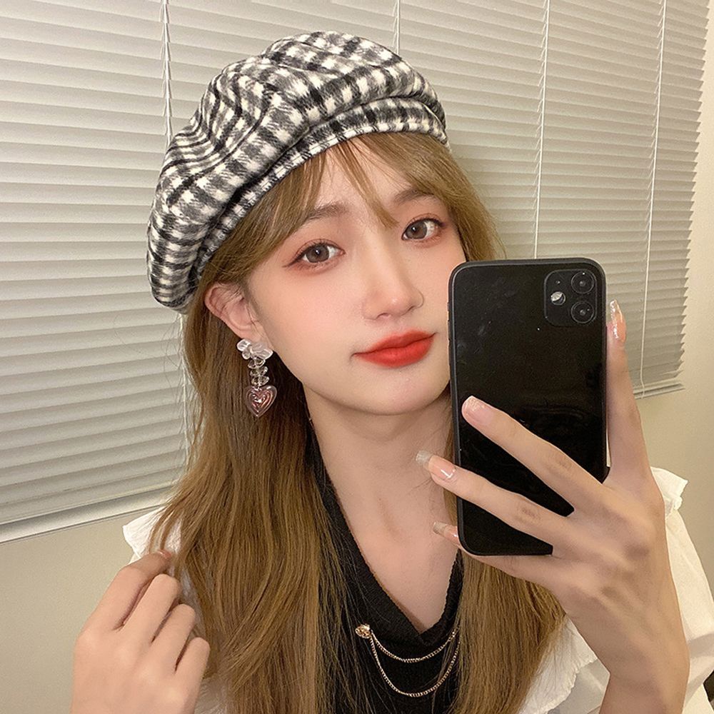 Khuyên tai thả tua rua đính nơ Y2K phong cách Harajuku Hàn Quốc cho nữ