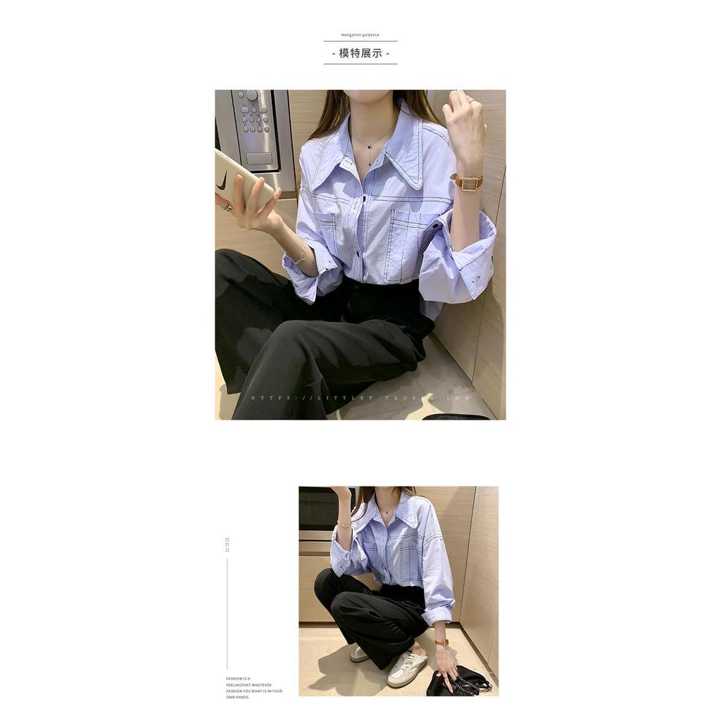 Áo Sơ Mi Tay Dài Thời Trang Mùa Thu 2020 Cho Nữ