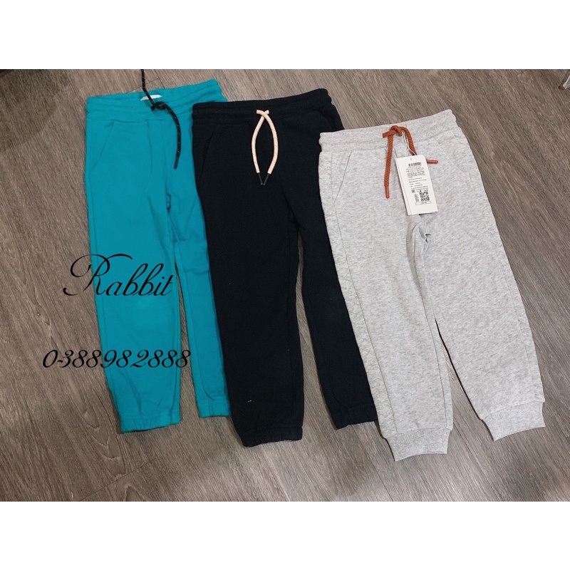 Quần jogger nỉ Geejay