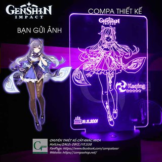 Đèn Ngủ Genshin Impact Keqing Type 03