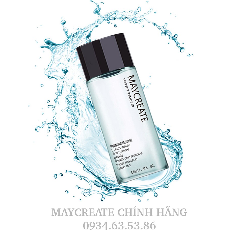 Tẩy Trang Mini Maycreate 50ml Hàng Nội Địa Trung.