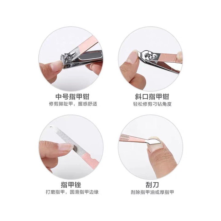 Bộ bấm móng tay đầy đủ nhiều món- Phukientuiloc.com