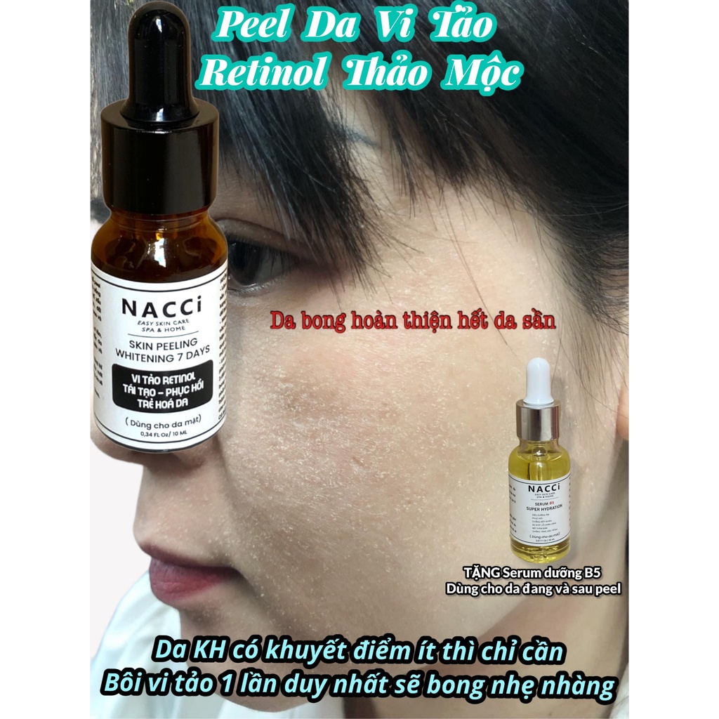 (❤️ Tặng kèm serum B5) - Peel da mặt retinol vi tảo biển | Thay da sinh học pell lột da mặt (hàng chuyên dùng trong spa)