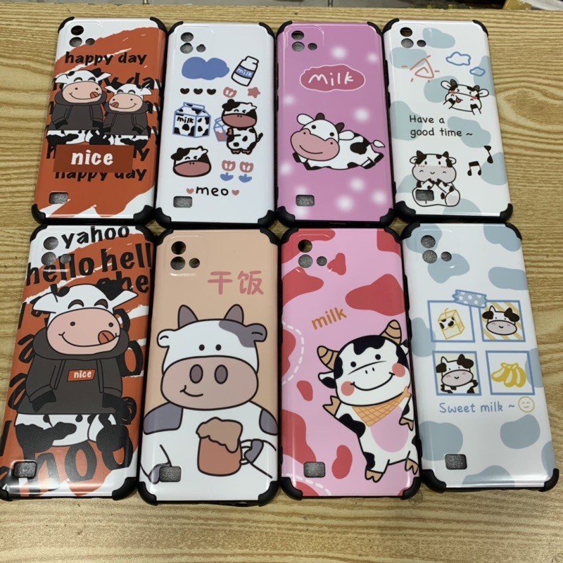 Ốp lưng oppo Realme C20 dẻo bò sữa siêu dễ thương