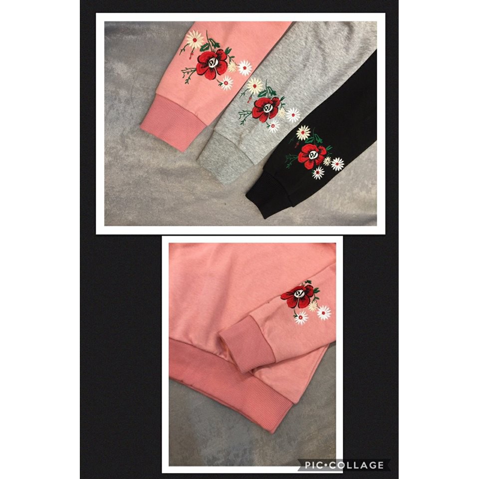 Áo nỉ thêu hoa Old Navy hàng VNXK | BigBuy360 - bigbuy360.vn