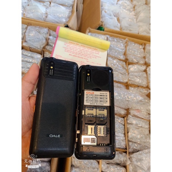 Điện thoại Oale Q6 3 sim , Pin khỏe 2500 mah , Loa to - Bảo hành 12 tháng MSP 021