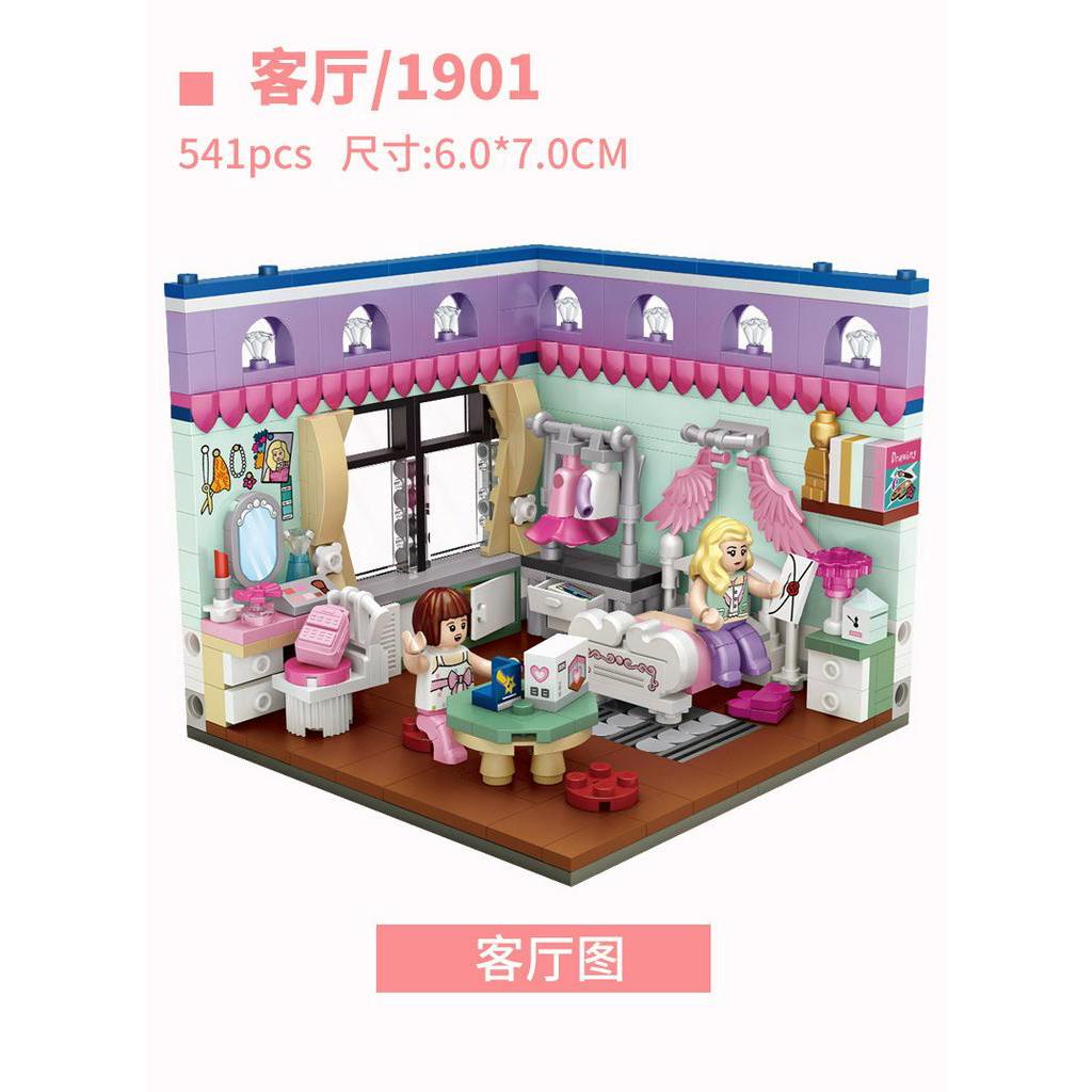 Mô Hình Khối Lắp Ráp Mini 1901 1902 1903 1904 Đồ Chơi Giáo Dục Cho Bé