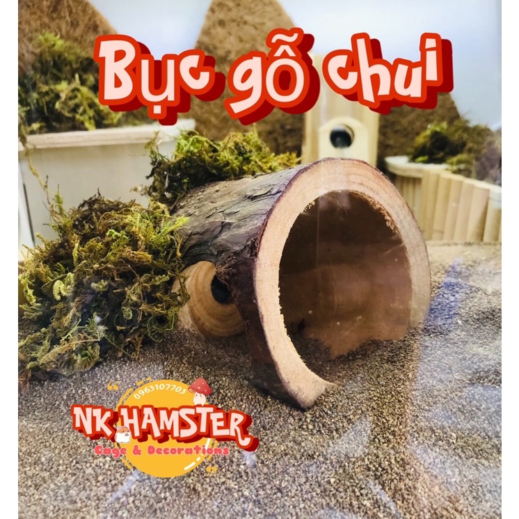 Bục gỗ chui tròn