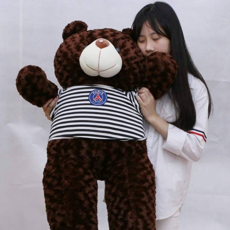 Gấu Teddy kích thước 1m1 siêu đáng yêu ôm siêu phê