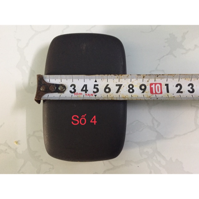 Đá nóng Massage hình chữ nhật 12x8cm