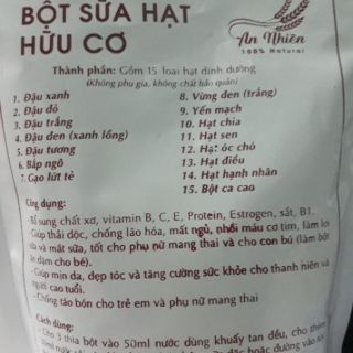 Cb ngũ cốc 15 loại hạt