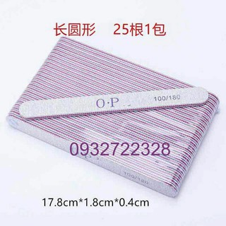 dũa OPI bột lốc 25 cây