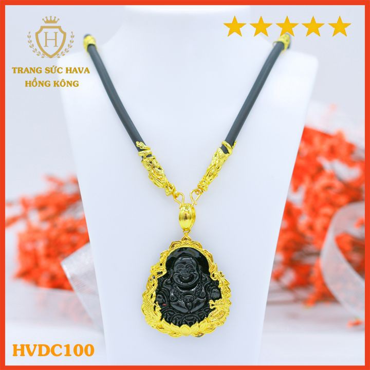 Dây Chuyền Nam Mặt Phật Titan Xi Mạ Vàng Non 24k Cao Cấp, Vòng Cổ Nam Phong Cách Thời Trang Cá Tính Trẻ Trung - HVDC100