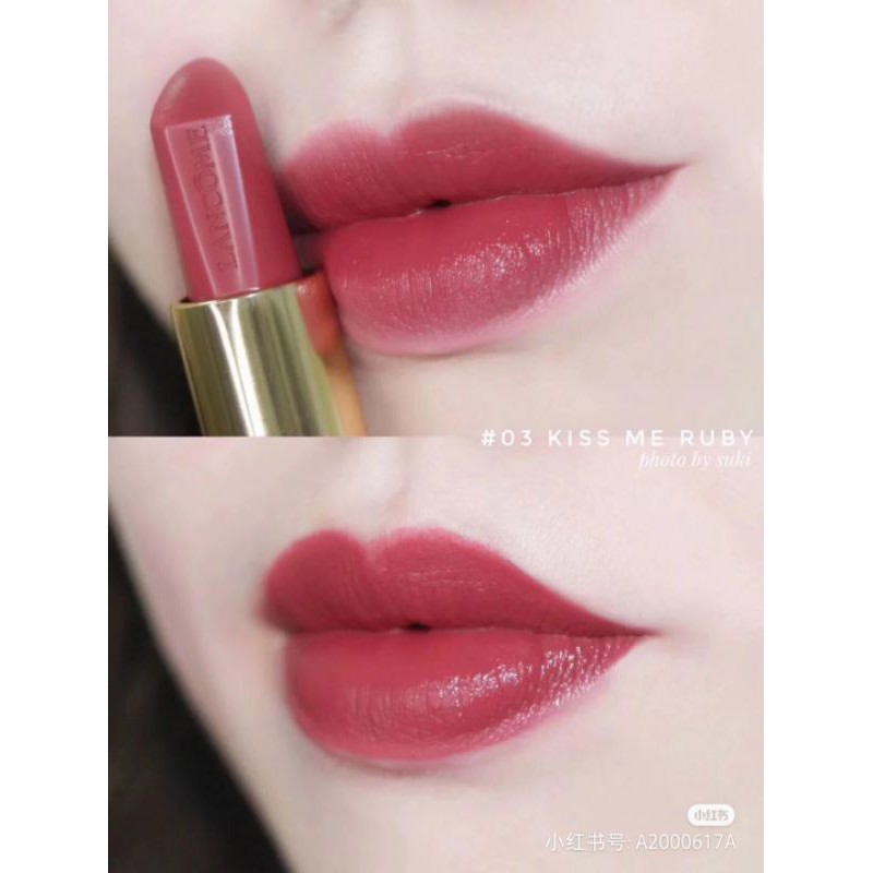 [Mini 1.6g]Son Mini Lancome ruby cream 03 kiss me ruby