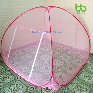 Mùng chụp cao cấp 1m8 x 2m (2 cửa)