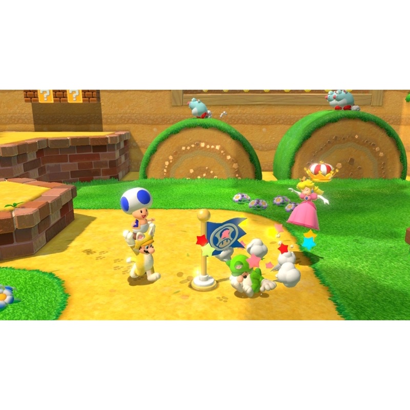 Băng chơi game Nintendo Switch : Mario 3D World + Bowser’s Fury