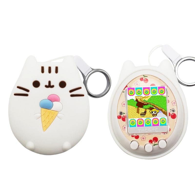 Vỏ silicon bảo vệ máy chơi game Tamagotchi Pet Game 4U+ PS m!x iD L và Meets