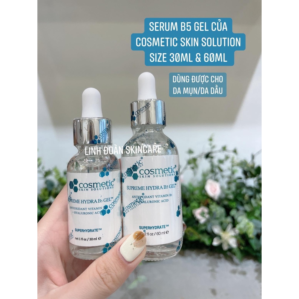 Serum cấp ẩm phục hồi da B5 Gel Cosmetic Skin Solution