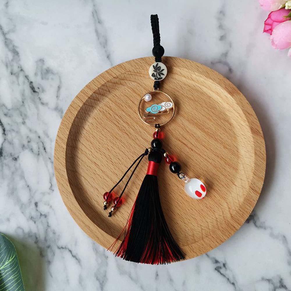 LANFY Mo Dao Zu Shi Dễ Thương Wei Wuxian Móc Chìa Khóa Trang Trí Xe Hơi Grandmaster of Demonic Qing Ling