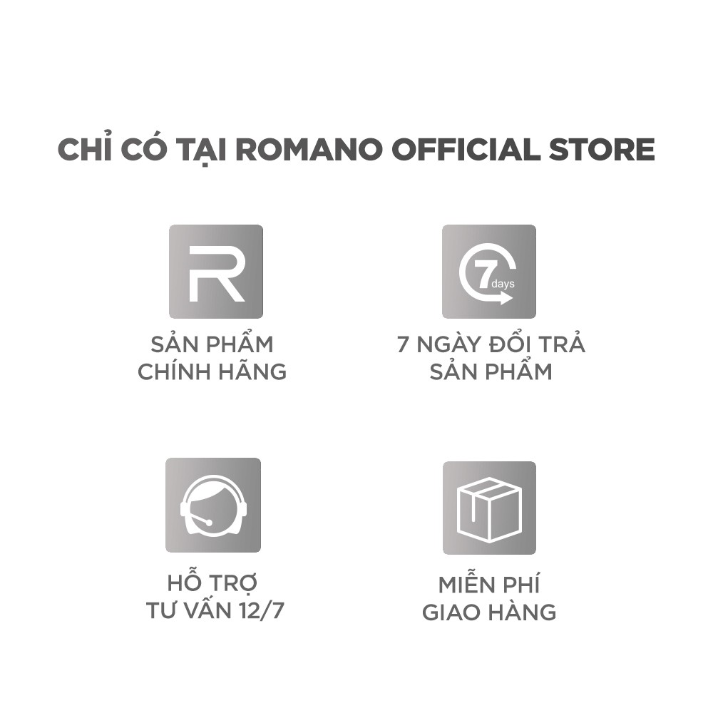 [Mã FMCGMALL -8% đơn 250K] Xịt khử mùi cao cấp Romano Vip 150ml Vision