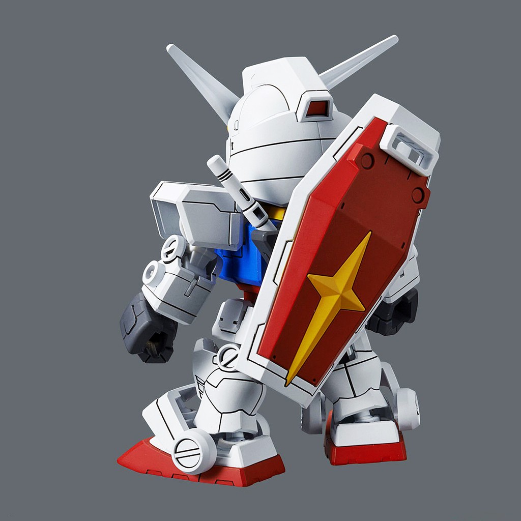 Mô Hình Gundam Bandai SD Gundam Cross Silhouette 01 RX-78-2 Gundam &amp; Cross Silhouette Frame Set [GDB] [BSD]