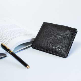 Bóp nam/Ví Nam Ngang Da Bò Thật 100% - ERD02-Bảo hành 3 năm [Tặng lót giày da ]