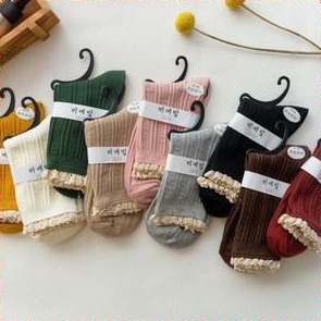 Tất, Vớ Cổ Len Phong Cách Hàn Quốc