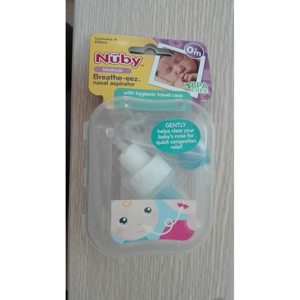 [Chính Hãng] Bộ dụng cụ hút mũi Nuby