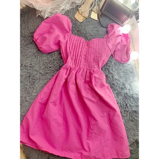 Đầm baby doll 60kg đổ lại vừa bầu bì bon chen