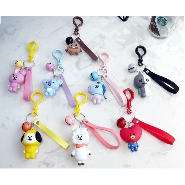 Mô hình đồ chơi trẻ em hình các thành viên nhóm BTS