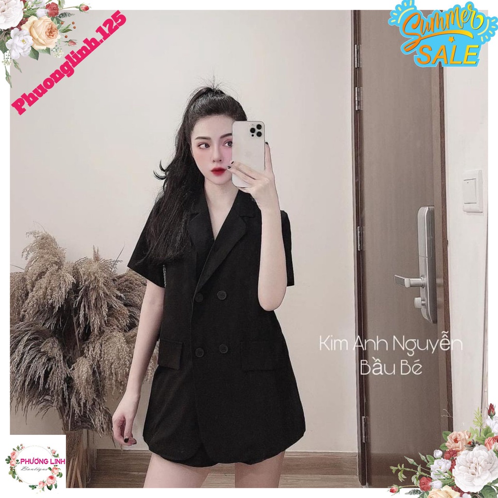 ÁO VEST 4 KHUY  TAY CỘC