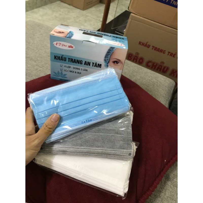 Hộp 50 cái Khẩu trang y tế ng lớn