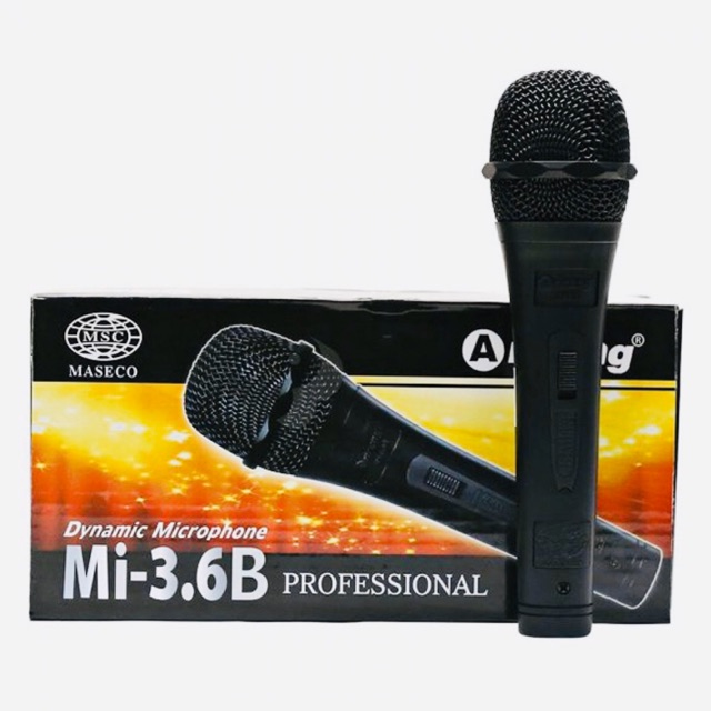 Micro karaoke có dây arirang Mi-3.6 A-B