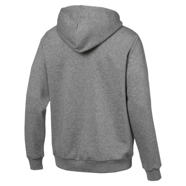 Áo khoác nỉ nam Puma Essentials Men's Hooded Fleece Logo Jacket (Màu xám)