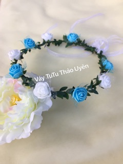 Váy công chúa cho bé màu trắng