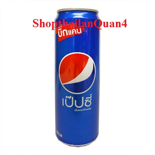 Pepsi Lon 245ml Thái Lan HSD 6/2022