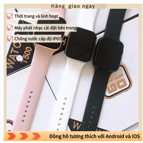Đồng hồ điện tử thông minh thời trang xinh đẹp đầy đủ chức năng nghe gọi, tin nhắn, theo dõi nhịp ...hàng đẹp chất lượng