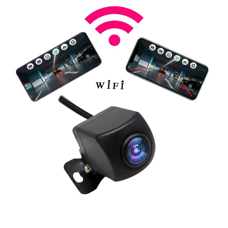 Camera quan sát phía sau xe hơi không dây HD kết nối wifi chống nước hỗ trợ quay đêm
 | BigBuy360 - bigbuy360.vn