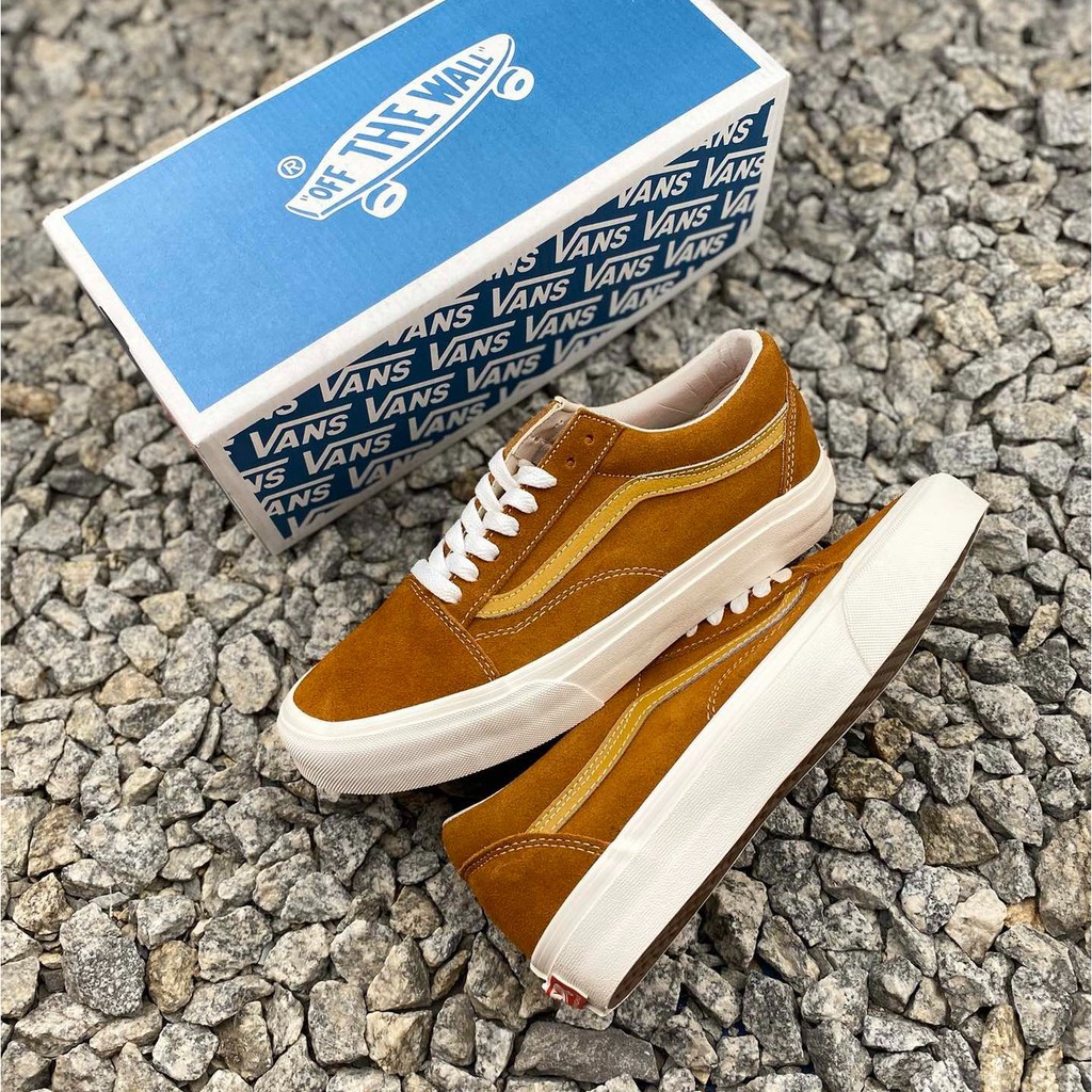 Giày Vans Vault Og Old Skool Lx Vải Canvas Phối Cotton Thiết Kế Trẻ Trung Năng Động