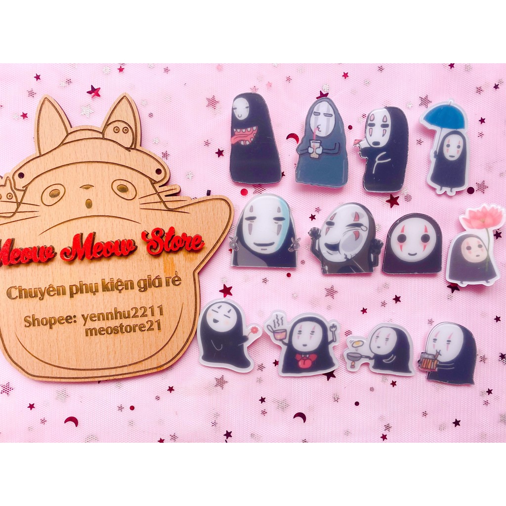 ❣️Có Ảnh+Video thật❣️ ĐƯỢC CHỌN MẪU- Pin Cài Áo, Pin Cài Balo Vô Diện❣️